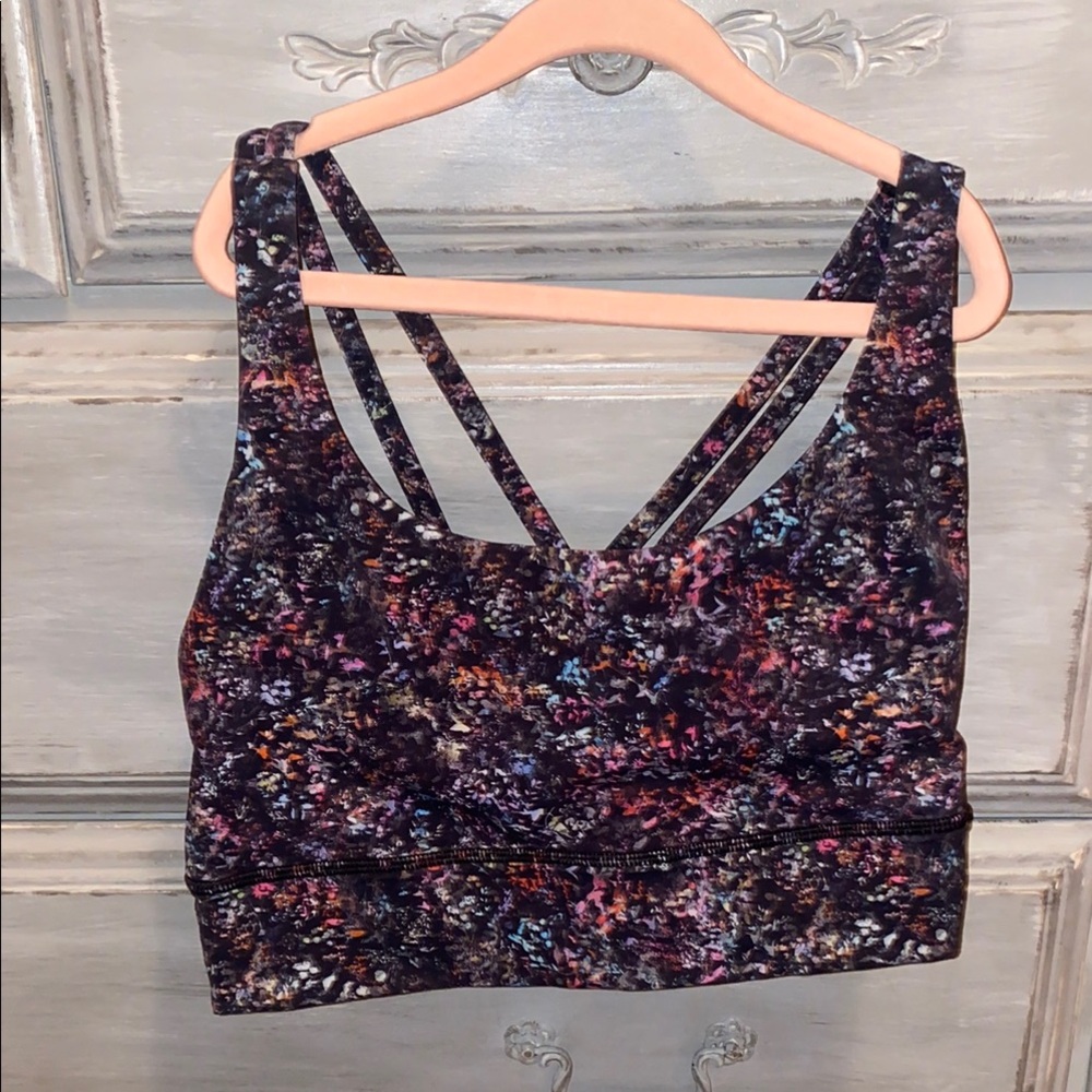 lululemon athletica Multicolor Strappy Sports Bra